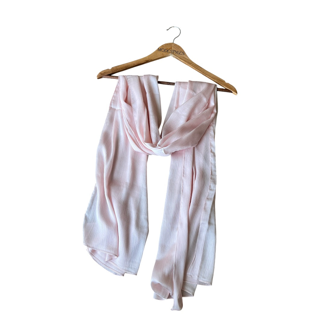 Linear Satin in Baby Pink
