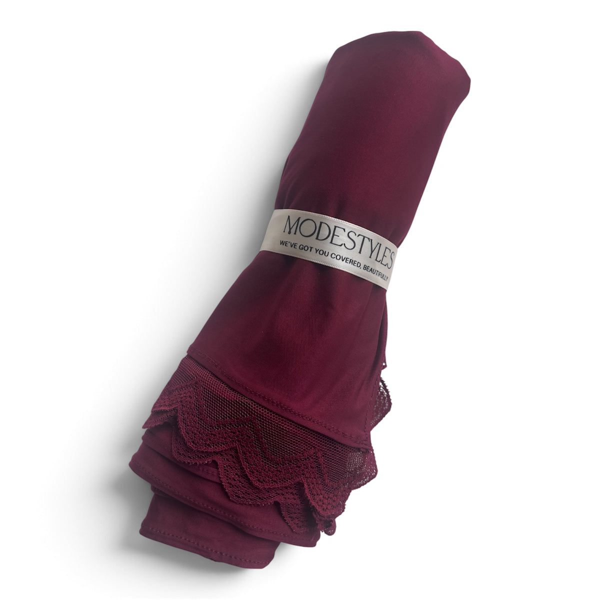 Luxe Lace in Velvet Wine