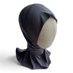Snap-Adjustable Active Hijab in Grey