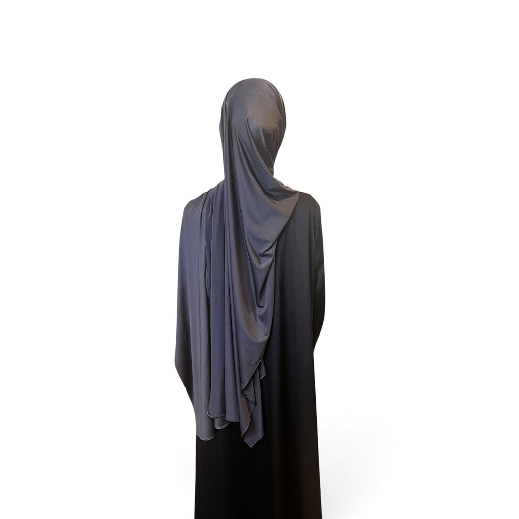 Liquid Jersey in Charcoal Grey