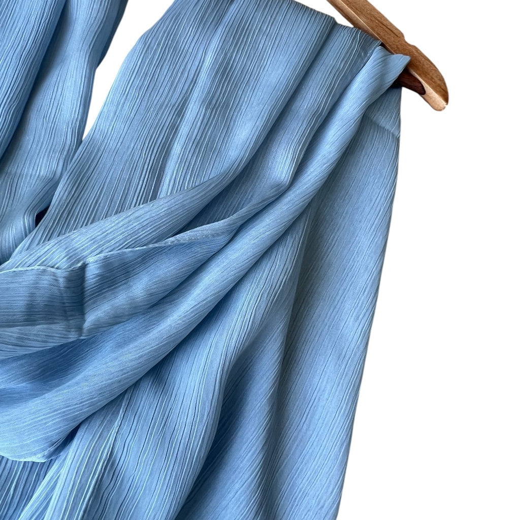 Linear Satin in Light Blue