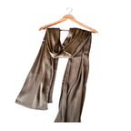 Linear Satin in Brown