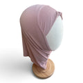 Girls One-Piece Instant Scarf in Mocha Beige