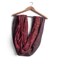 Ornate Tapestry in Maroon & Olive