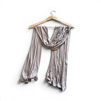 Wave Edge Jersey in Taupe