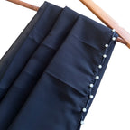 Pearl Chiffon in Black