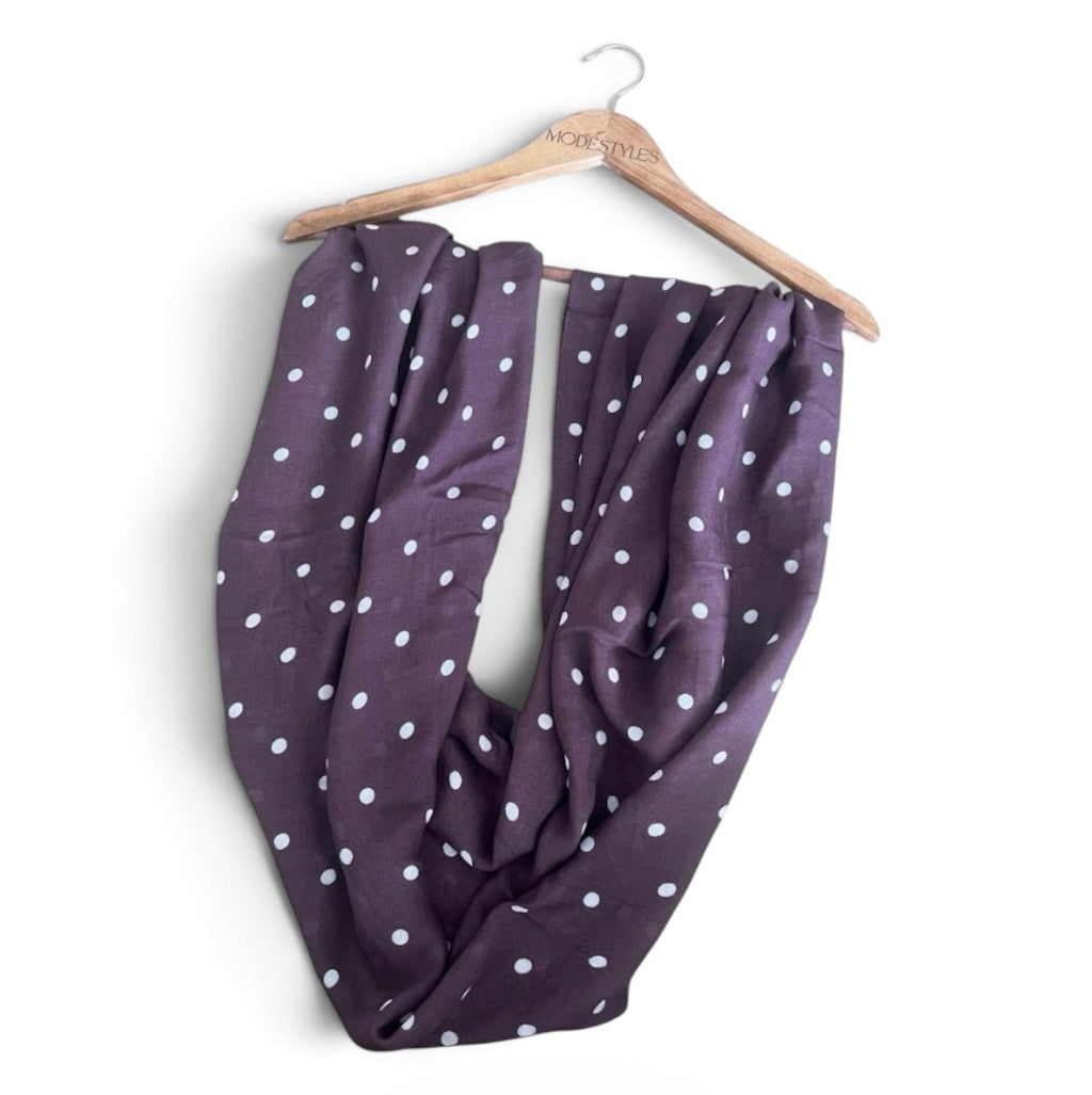 Spiced Plum Polka Dot