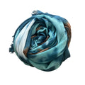 Mineral dye Scarf in Turquoise Water