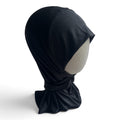 Snap-Adjustable Active Hijab in Black