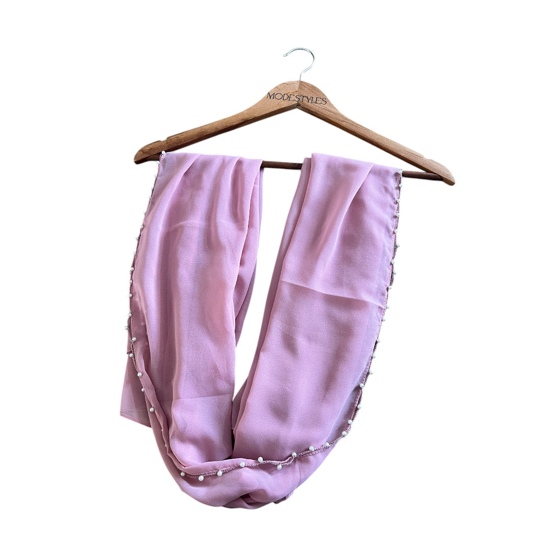 Pearl Chiffon in Pink Sorbet