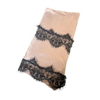 Noir Lace Jersey in Caramel