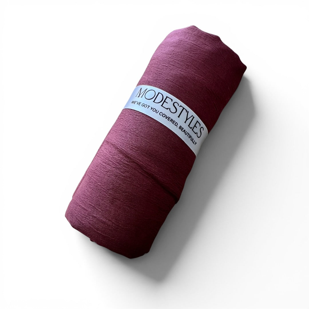 Soft Crinkle Crepe in Berry Burst