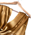 Linear Satin in Warm Gold