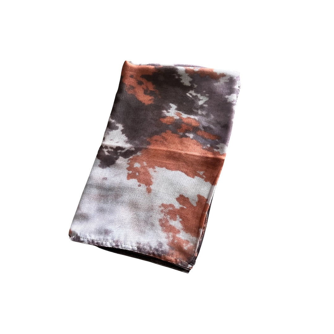 Sarab in Brown & Soft Orange