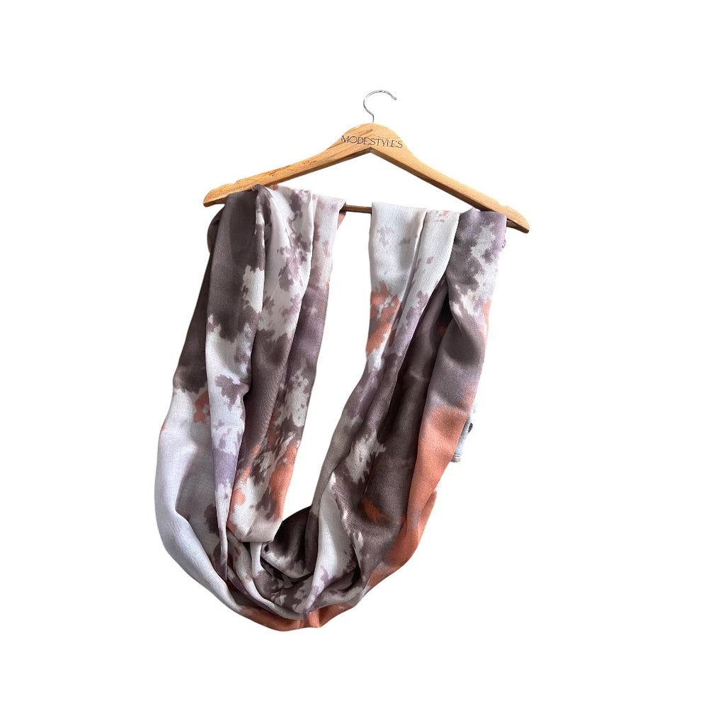 Sarab in Brown & Soft Orange