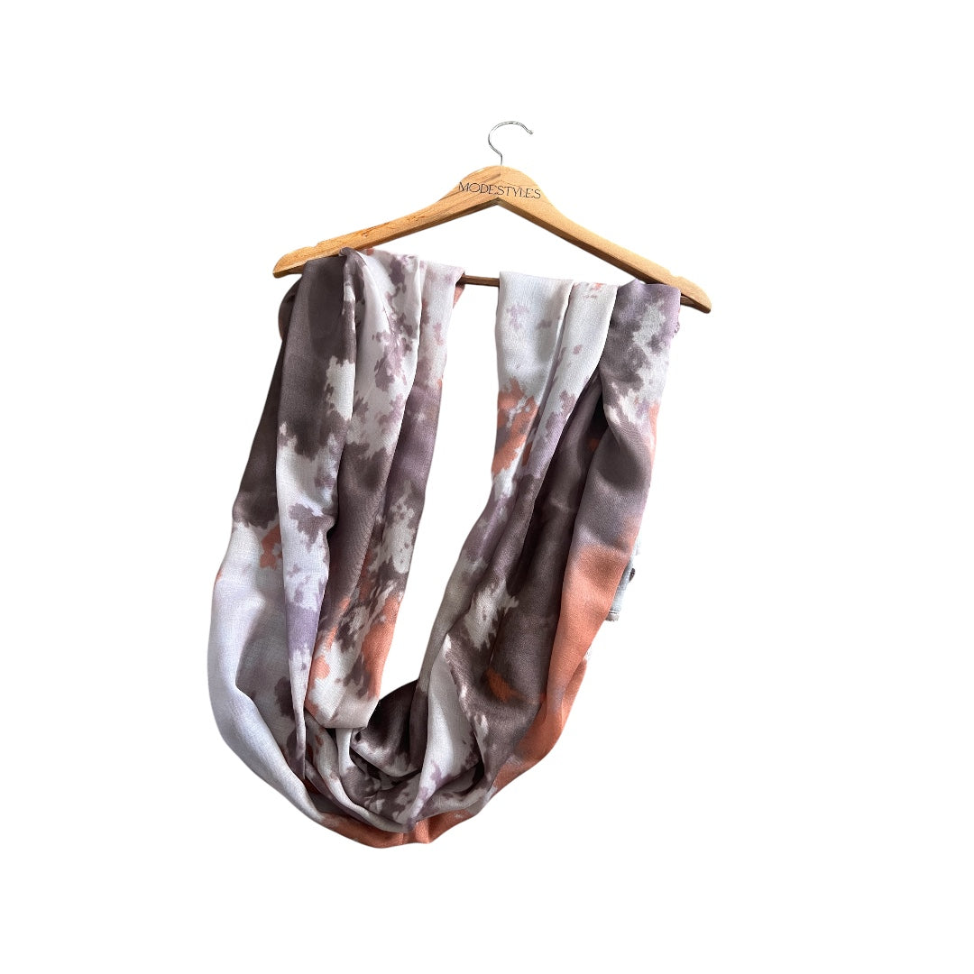 Sarab in Brown & Soft Orange