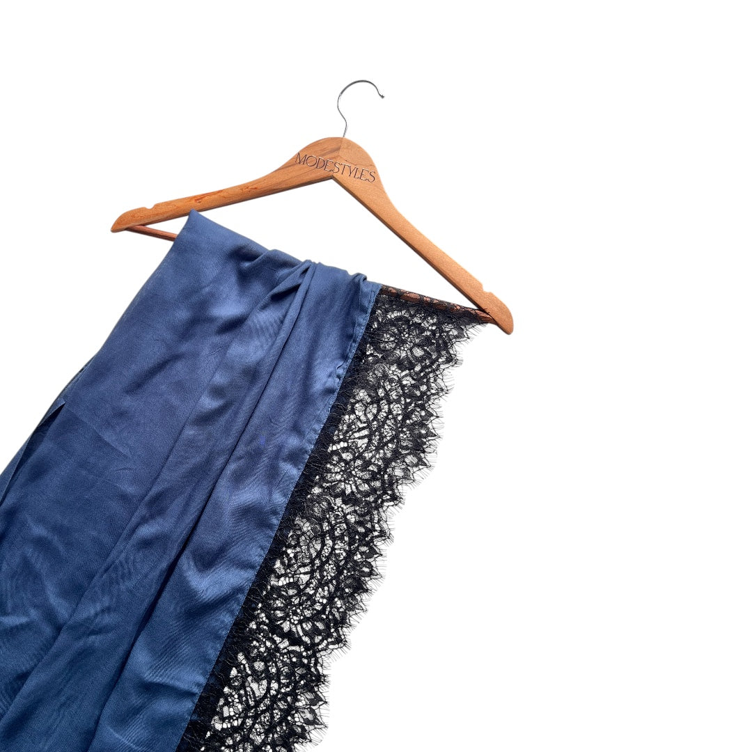 Ghazelle Laced Modal in Blue