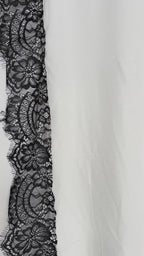 Ghazelle Laced Modal in White